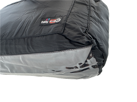 FIB Large Baby Nappy Bag Diaper Maternity Milk Mummy Changing Travel Tote - Black