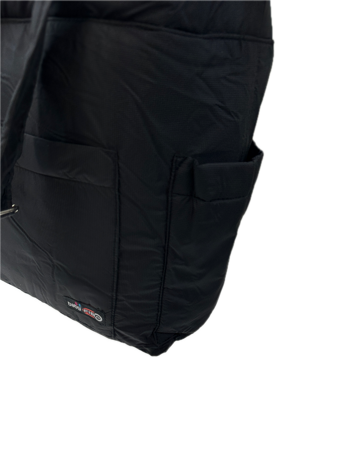 FIB Large Baby Nappy Bag Diaper Maternity Milk Mummy Changing Travel Tote - Black