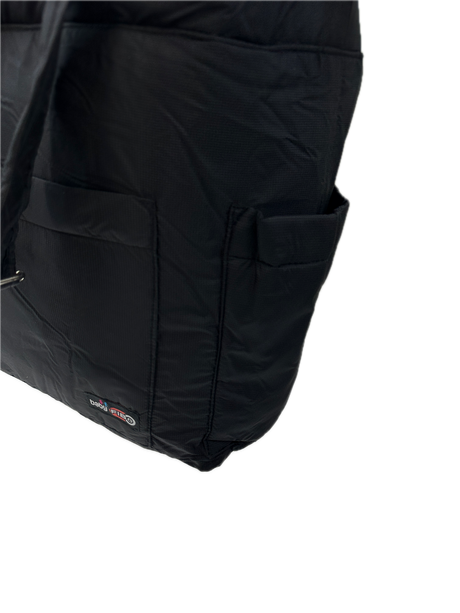 FIB Large Baby Nappy Bag Diaper Maternity Milk Mummy Changing Travel Tote - Black