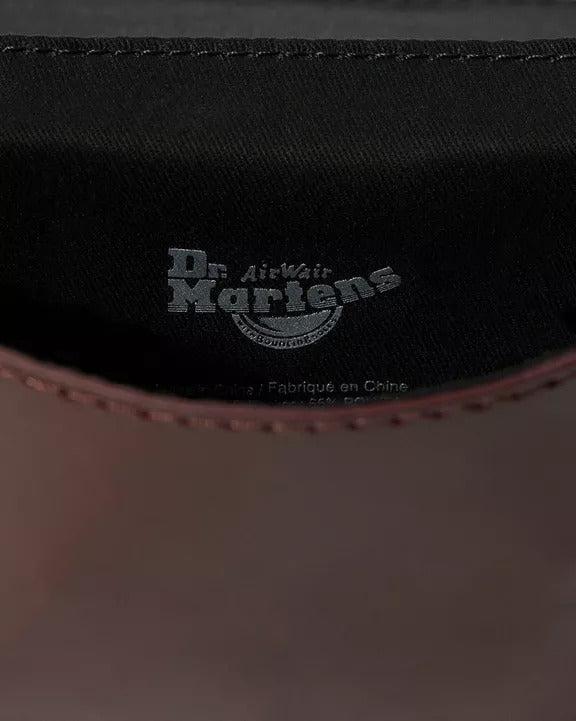 Dr Martens Womens Satchel Bag Vegan Crossbody 7 inch - Cherry Red