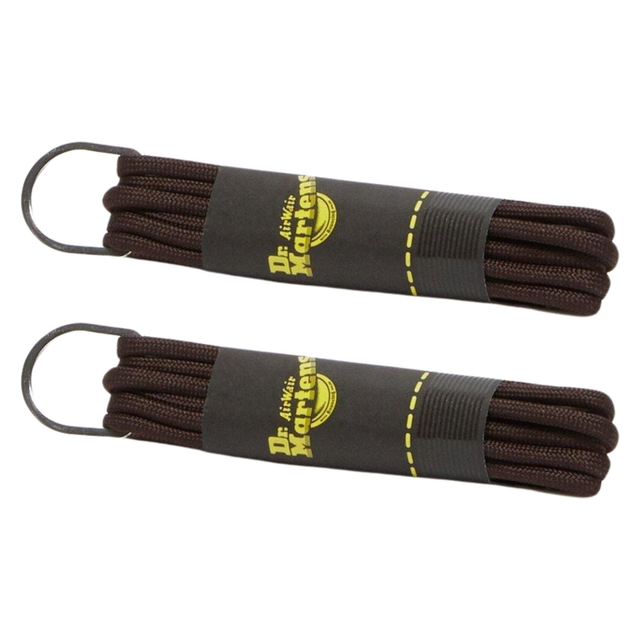 2x Dr. Martens 65cm Round Laces Pack - Brown (3 Eye Shoes)