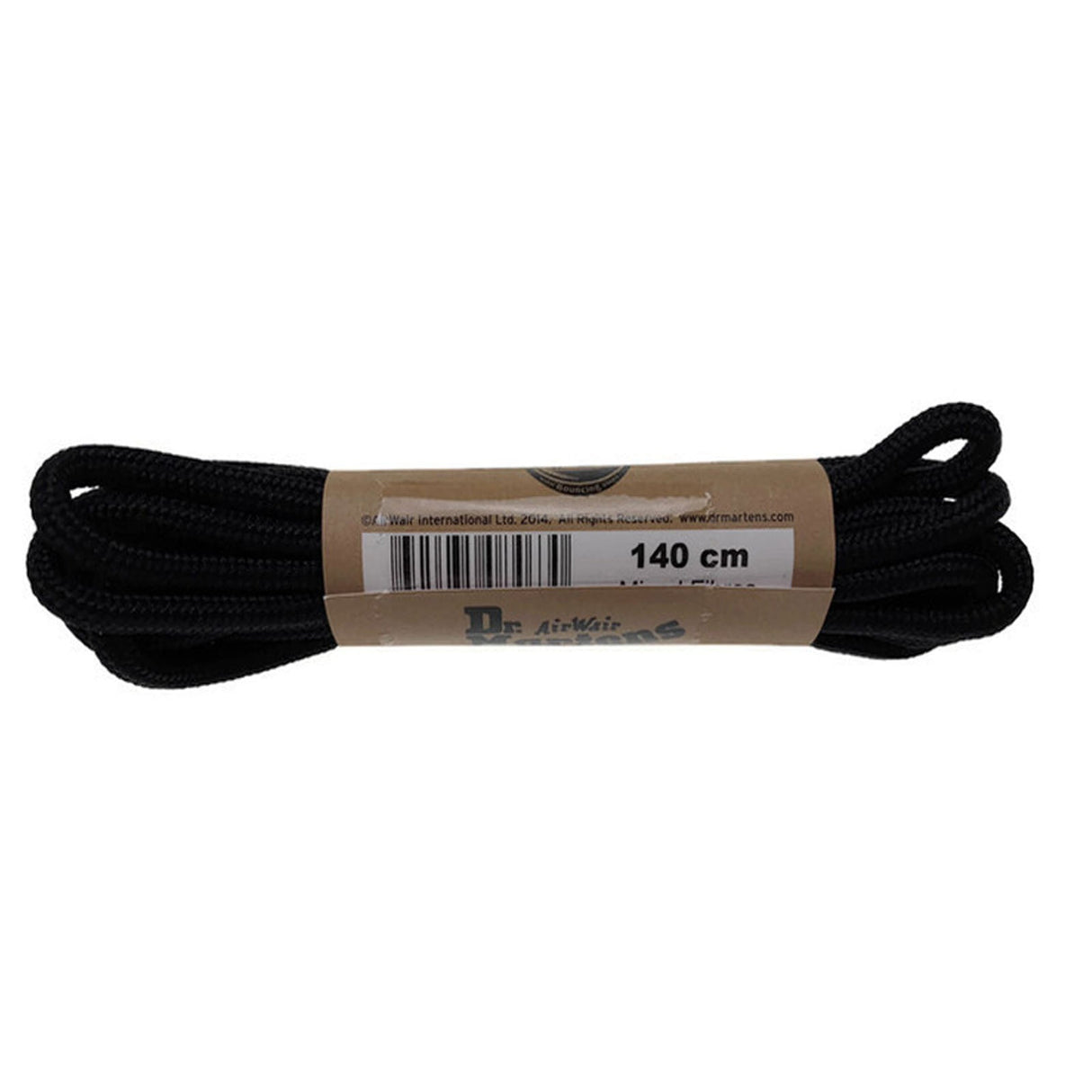 Dr. Martens 140cm Round Laces - Black (8-10 Eye Boots)