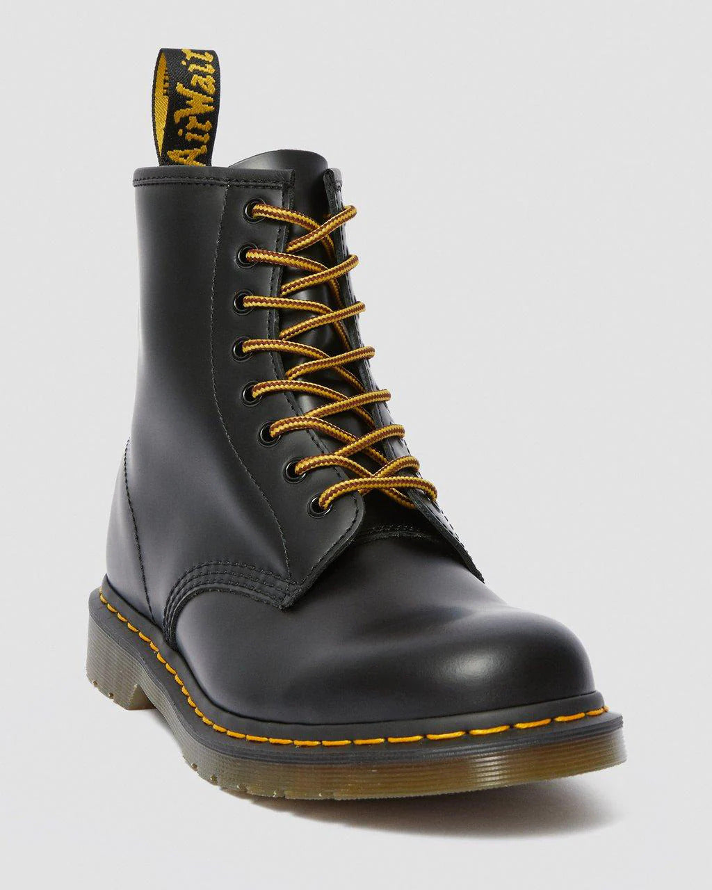 Dr. Martens 140cm Round Laces - Brown/Yellow (8-10 Eye Boots)