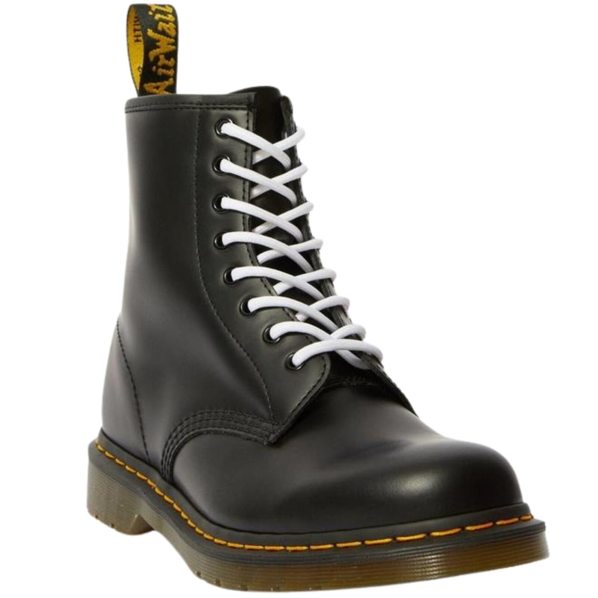 140cm Dr. Martens Round Boot Laces – White Polyester Laces for 8–10 Eye Boots, 1 Pair