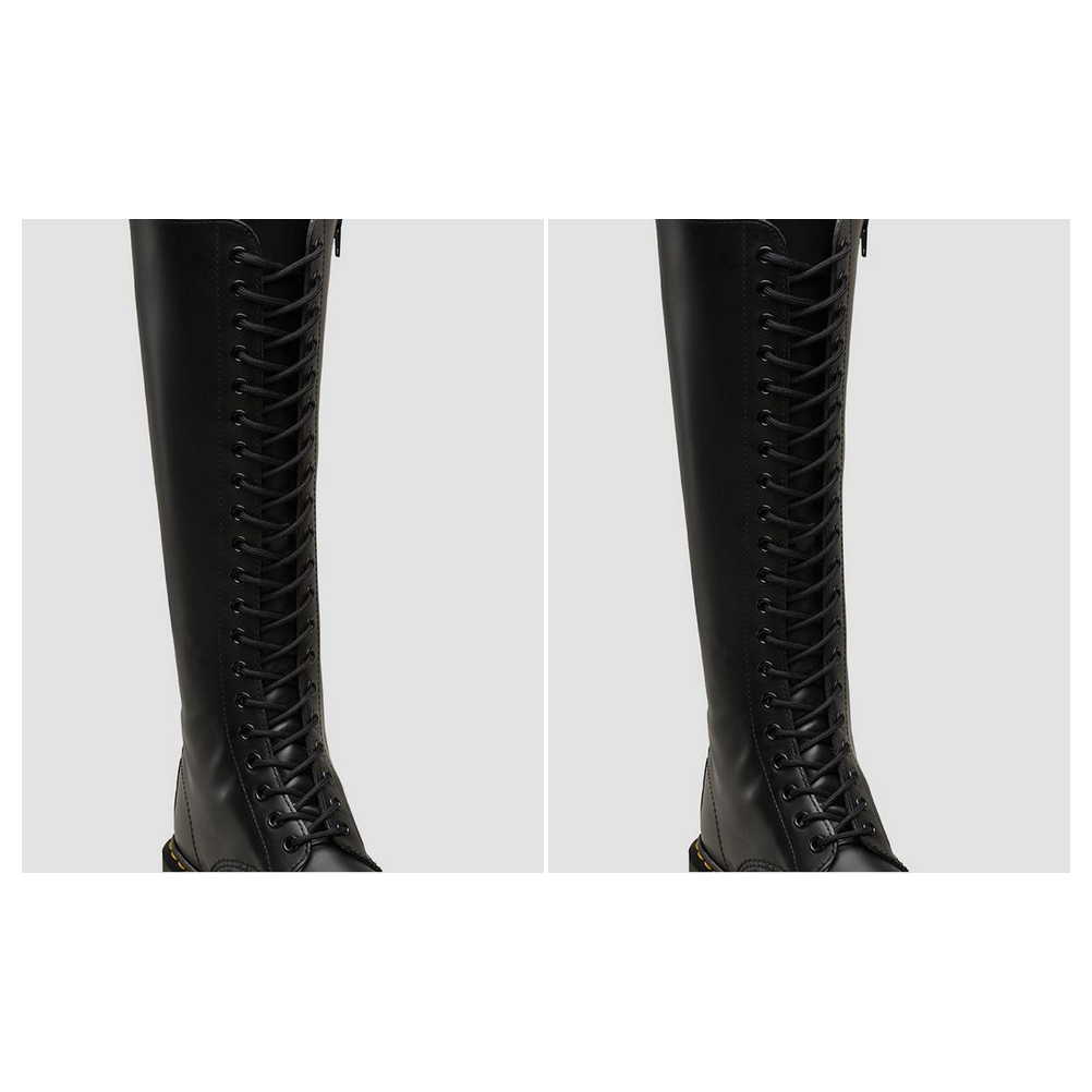2x Dr. Martens 240cm Round Laces Pack - Black (20 Eye Boots)