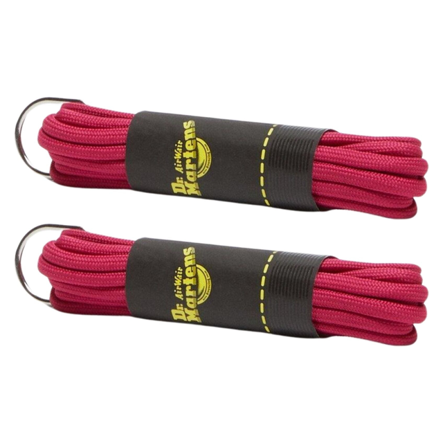 2x Dr. Martens 140cm Round Laces Pack - Pink (8-10 Eye Boots)