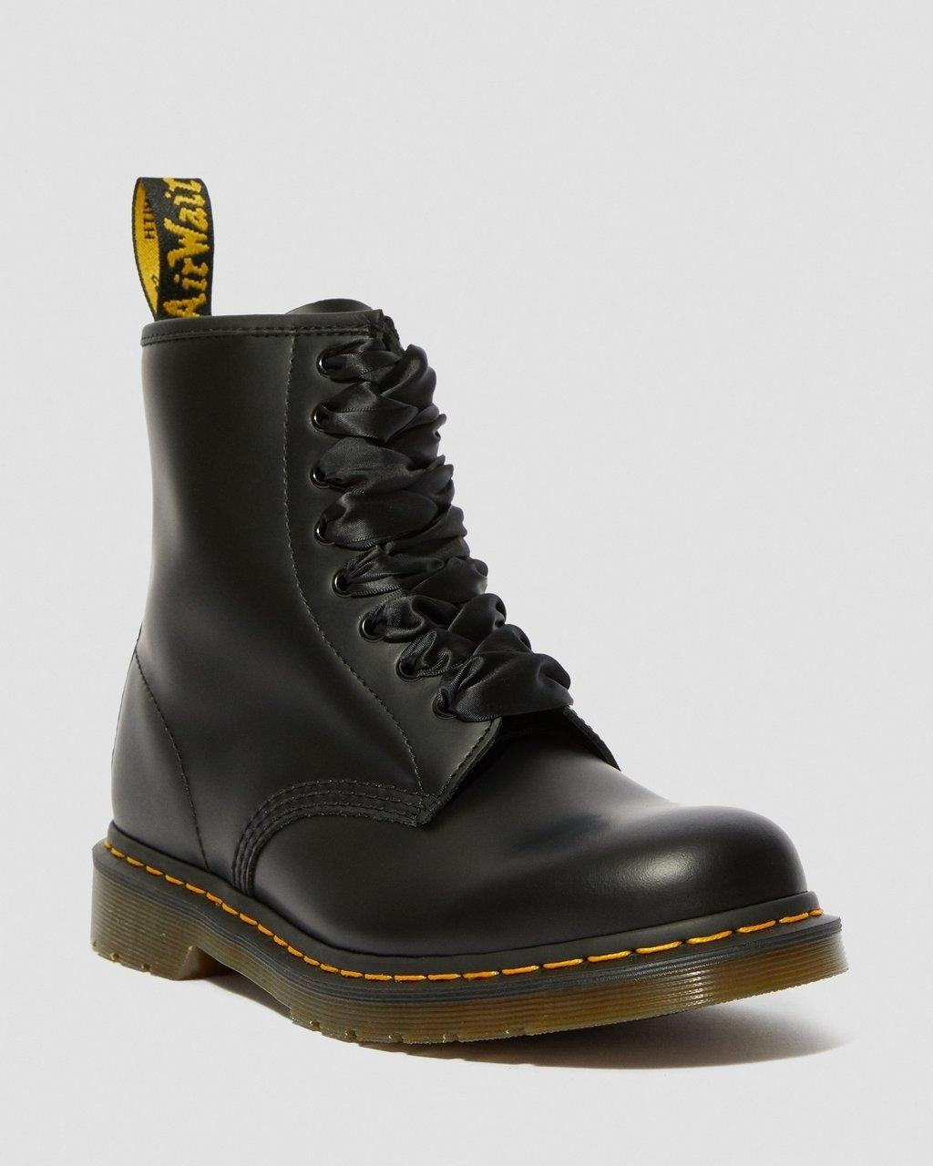 Dr. Martens 8-10 Eye Lace Black Ribbon 140cm for Boots