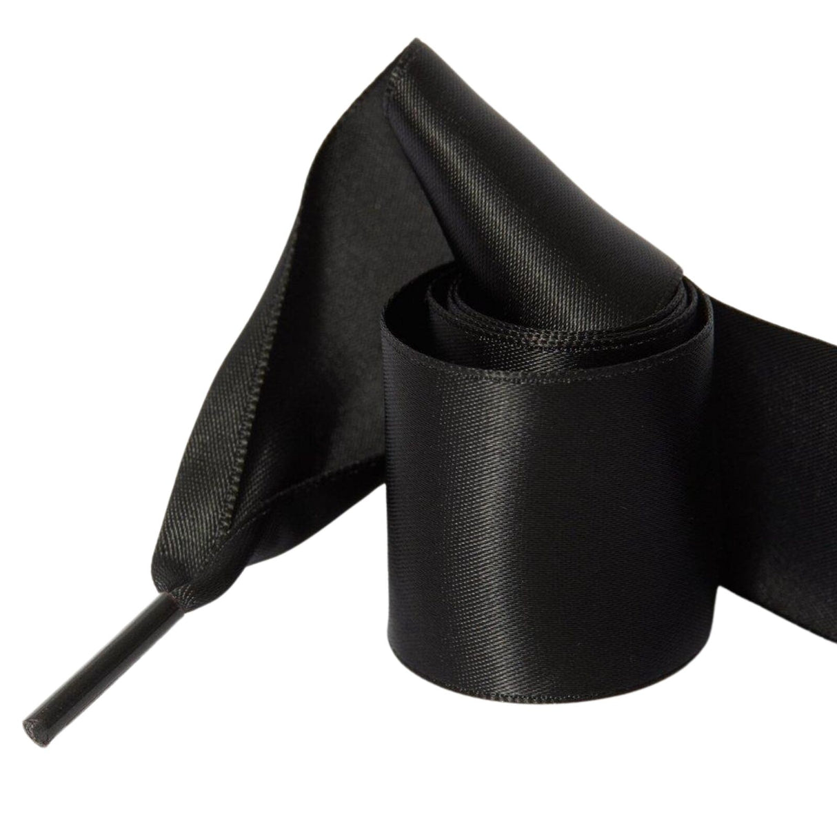 26" Satin Ribbon Laces Fits 3-Eye Dr. Martens Shoes Durable Stylish Pair - Black