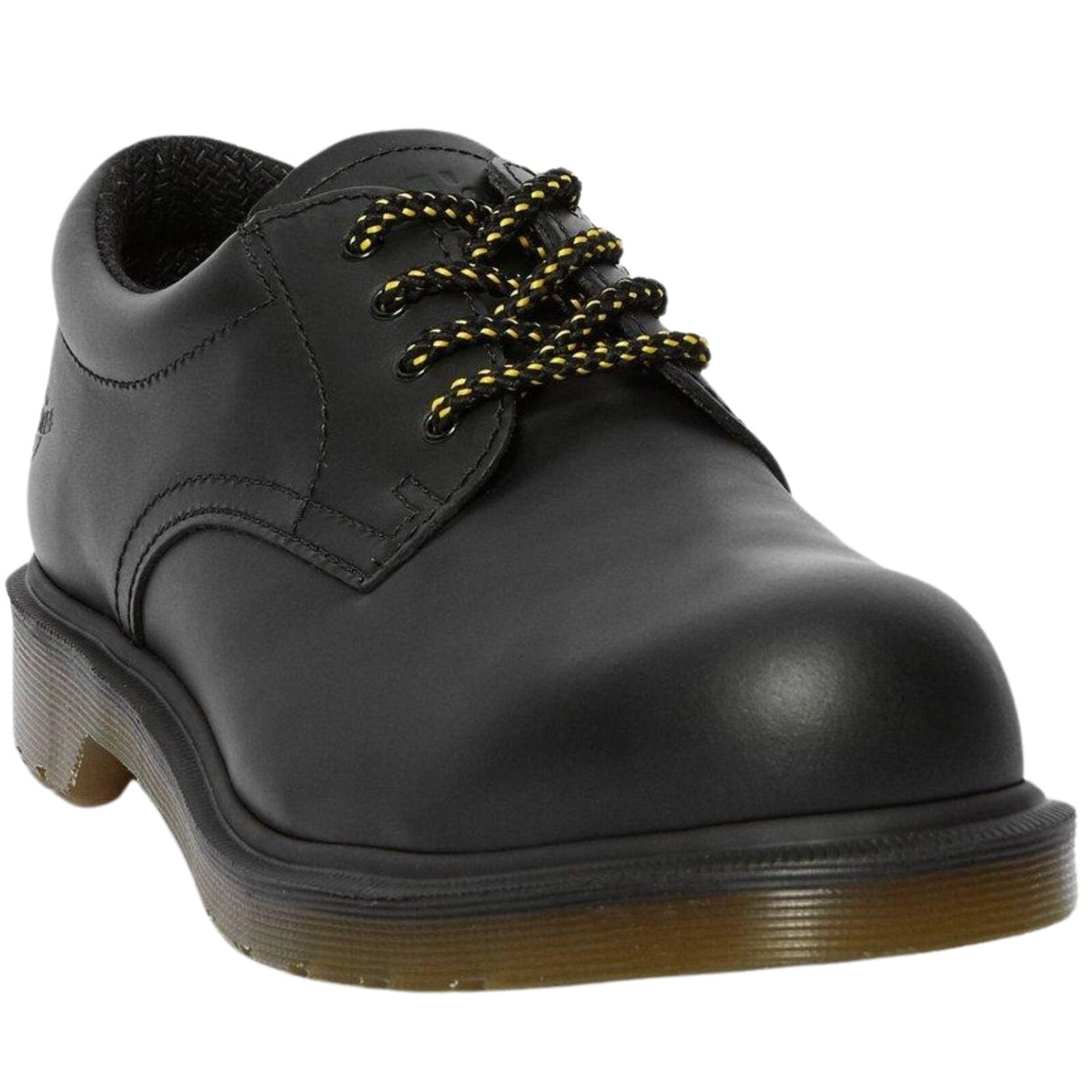 36" Flat Cotton Laces Fits 4-5 Eye Dr. Martens Shoes Durable Pair - Black Yellow