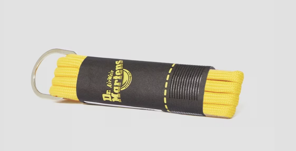 Dr. Martens 65cm Round Laces - Yellow (3 Eye Shoes)