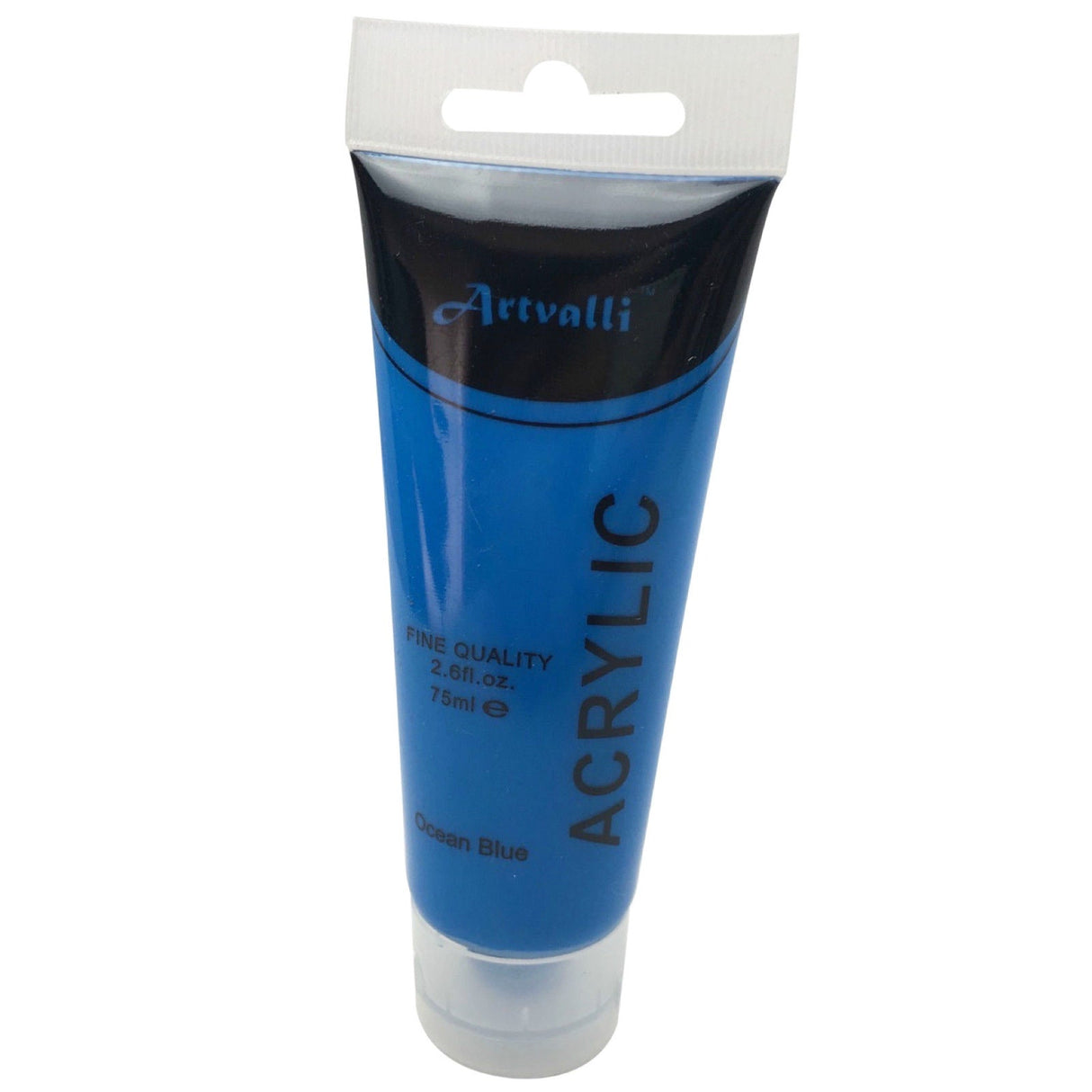 ARTISTS ACRYLIC PAINT Craft 75ml Tube Non Toxic Paints Water Based - Phthalo Blue