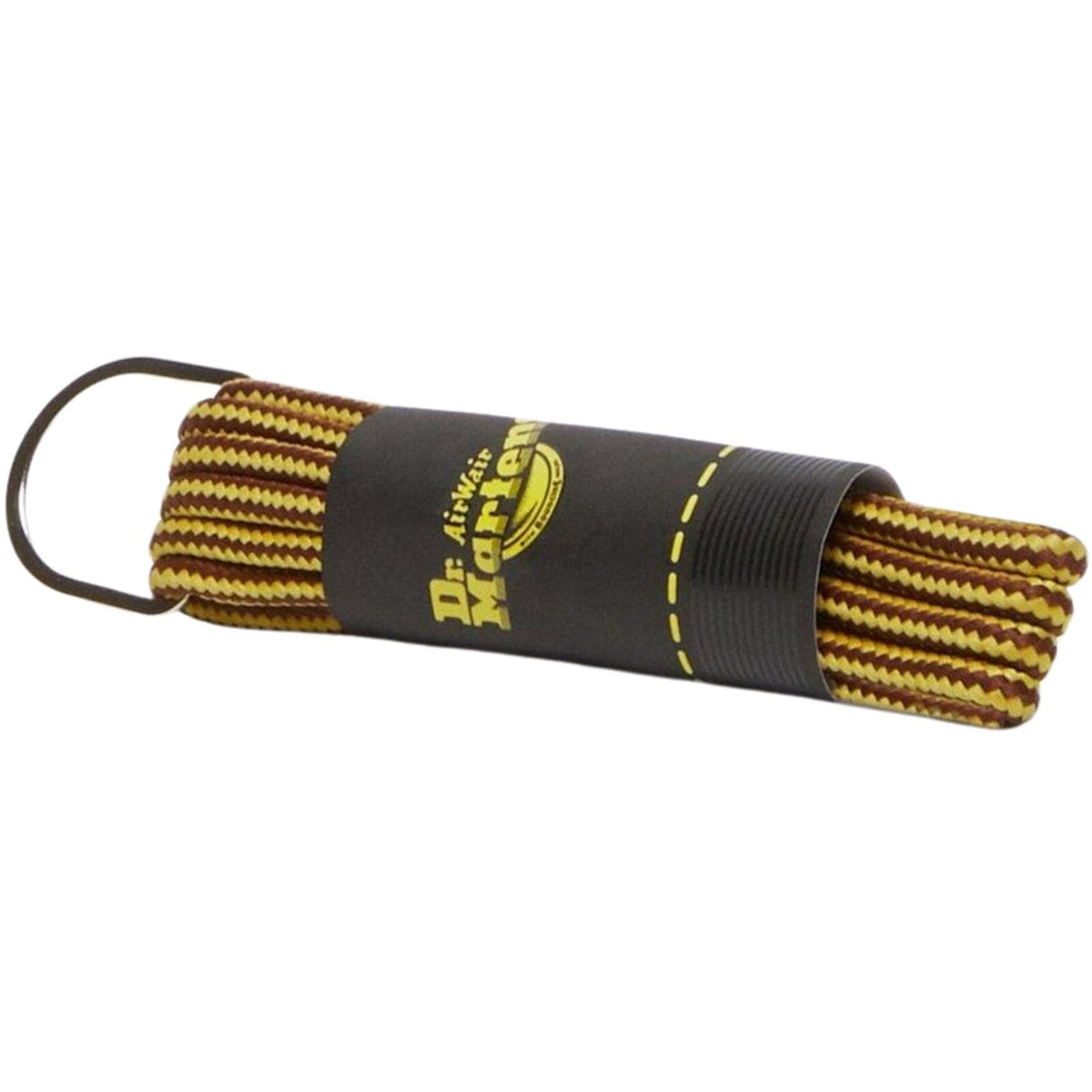 Dr. Martens 65cm Cotton Round Shoe Laces fits 3 Eye Shoes in Brown Yellow