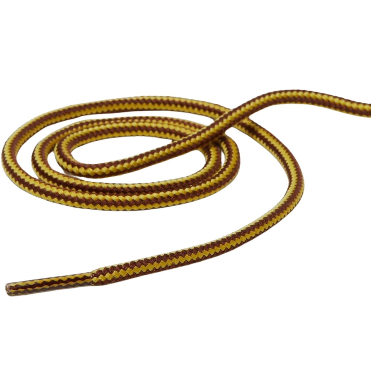 Dr. Martens 65cm Cotton Round Shoe Laces fits 3 Eye Shoes in Brown Yellow