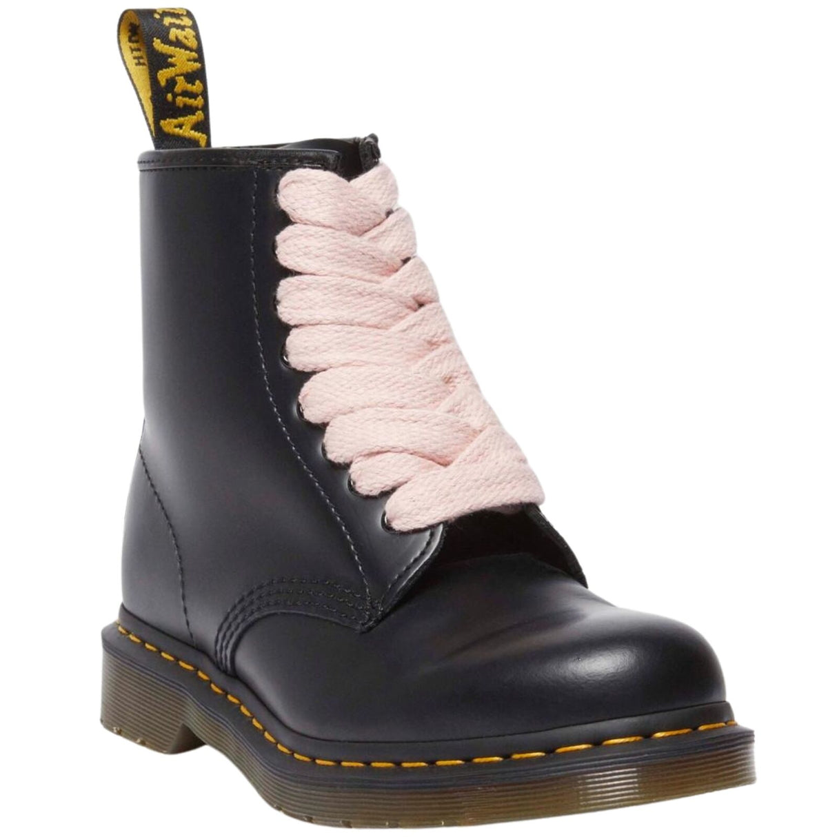 Dr. Martens 140cm Flat Laces in Powder Pink - Fits 8-10 Eye DM Boots