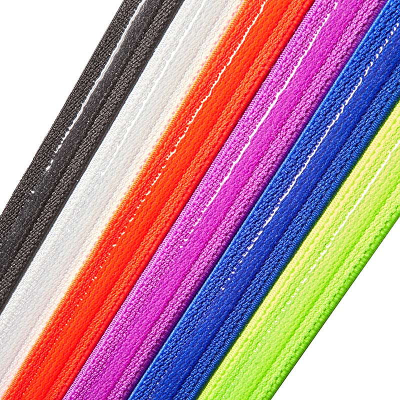 Adidas 6pk Hairbands Headbands Non-Slip Silicone in Black White Red Purple Yellow Blue