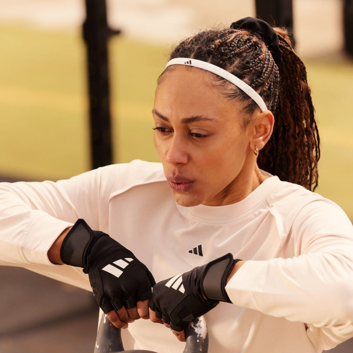 3pcs Adidas Sports Headband Hair Bands Gym Training Fitness Yoga in Blue/Pink/White