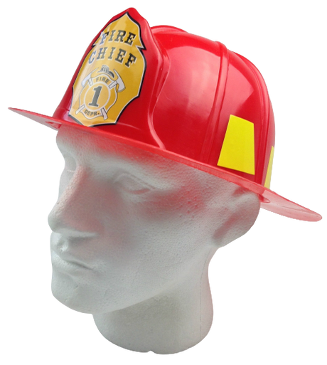 12x FIREMAN HAT Firemans Helmet Costume Dress Up Party Halloween Cap Bulk