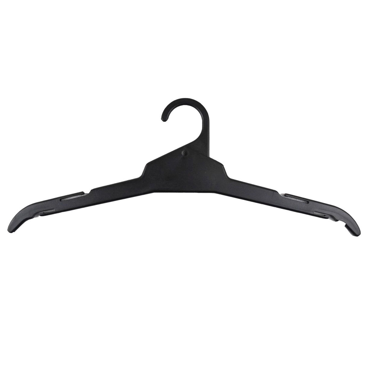 10x 430mm Tops Hangers - All Purpose Commercial Clothes/Gardment Holder (R43)