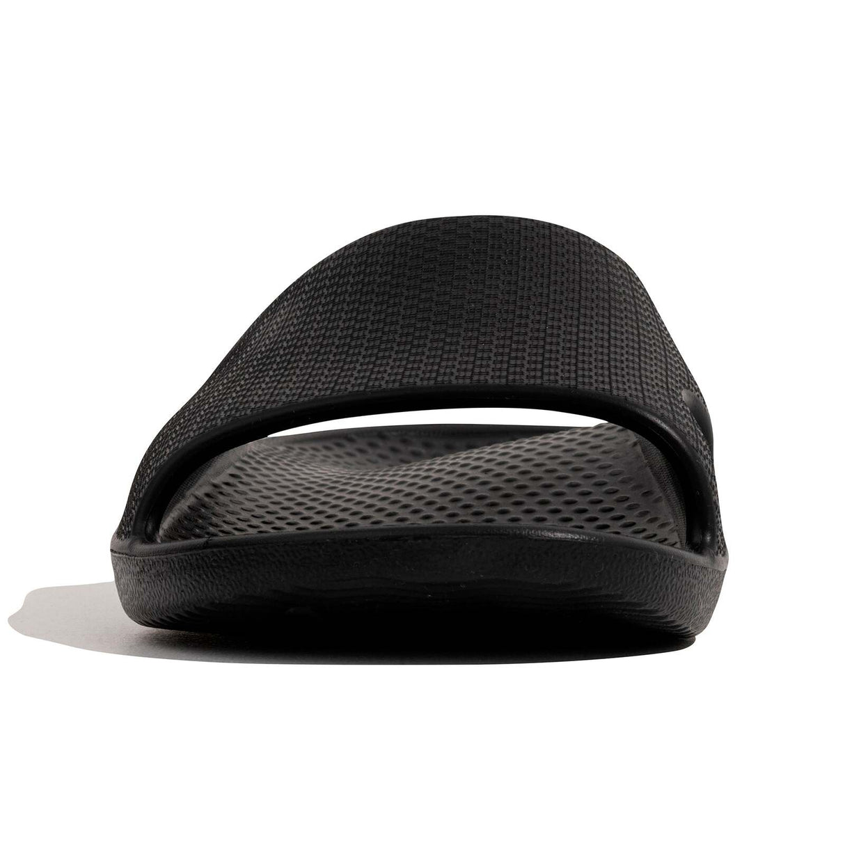 Archline Rebound Orthotic Slides Flip Flop Thongs Slip On Arch Support - Black