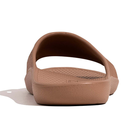 Archline Rebound Orthotic Slides Flip Flop Thongs Slip On Arch Support - Putty