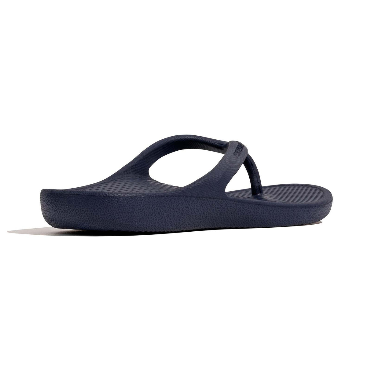 Archline Orthotic Foam Thongs Arch Support Flip Flops Orthopedic Rebound - Navy