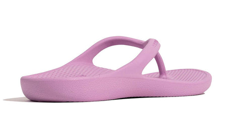 Archline Orthotic Foam Thongs Arch Support Flip Flops Orthopedic Rebound - Lilac
