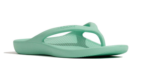 Archline Orthotic Foam Thongs Arch Support Flip Flops Orthopedic Rebound - Mint Green