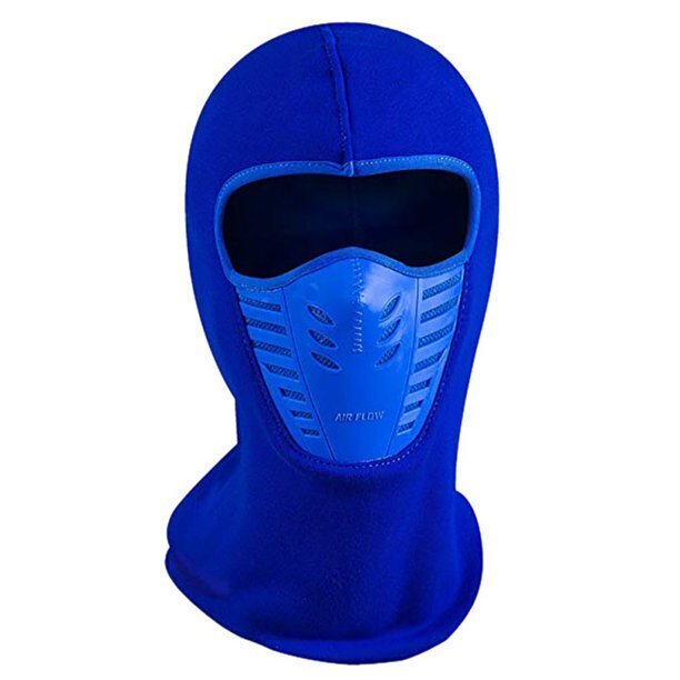 Thermal Fleece Balaclava Windproof Breathable Ski Face Mask Hood Warm Weather