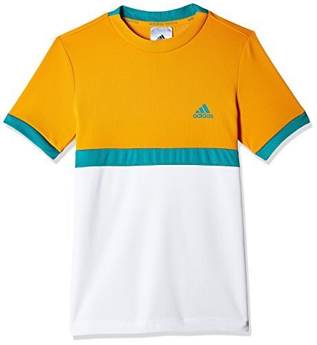 Adidas Boys Tennis Court Tee Tennis Top - White