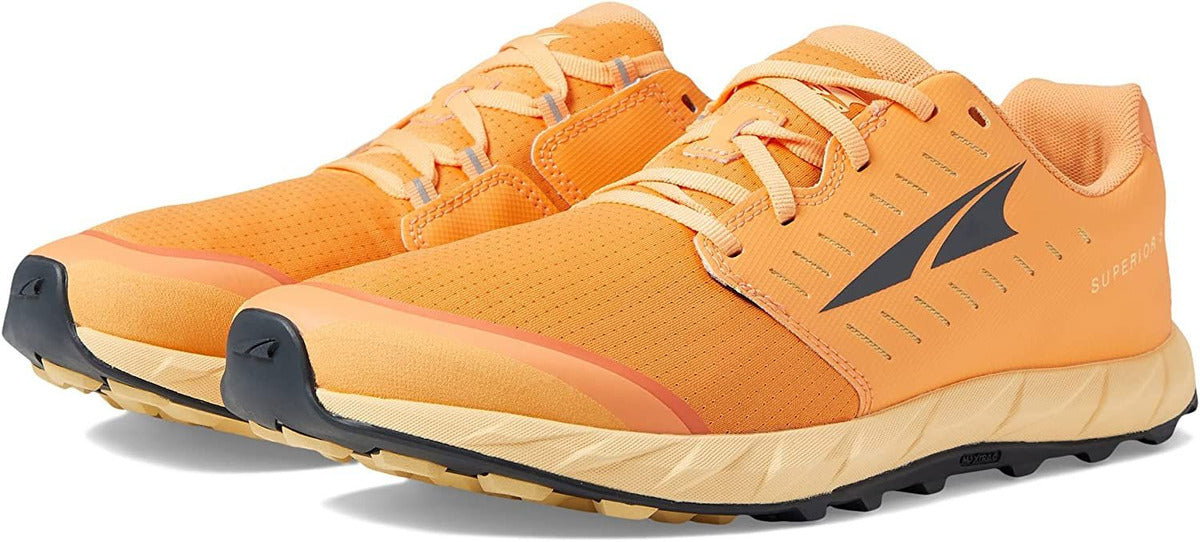 Altra Superior 5 Womens Trail Running Shoes - Orange/Black (Sneakers/Runners)