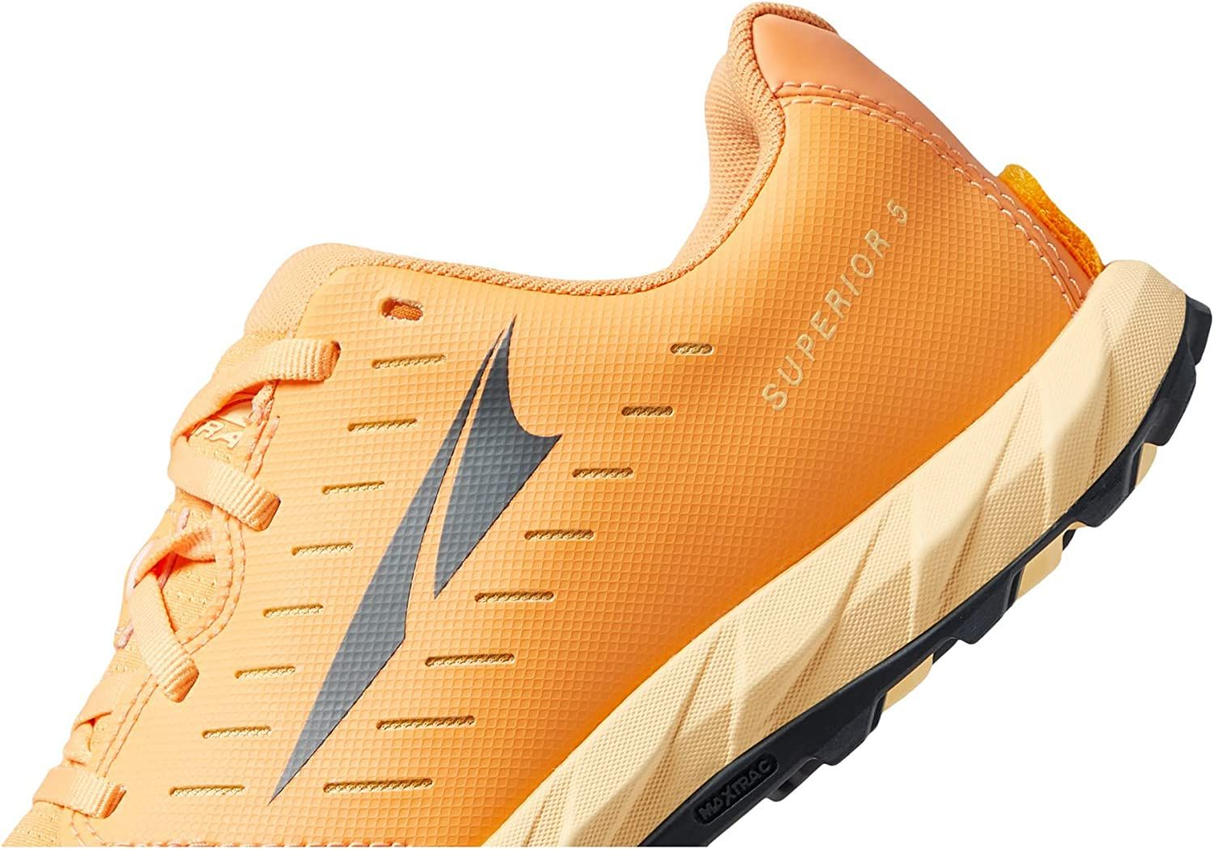Altra Superior 5 Womens Trail Running Shoes - Orange/Black (Sneakers/Runners)