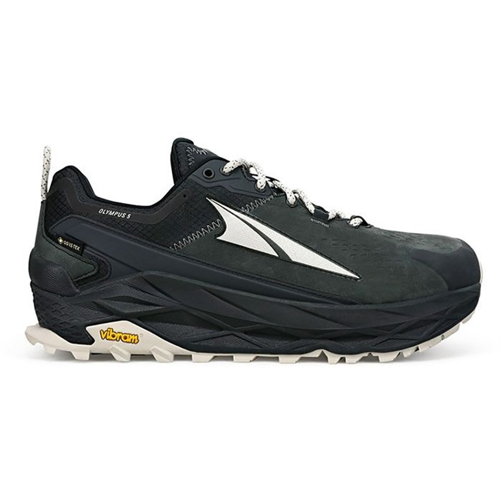 Altra Mens Olympus 5 Low Sneakers Runners Shoes w/ GoreTex & Vibram in Black