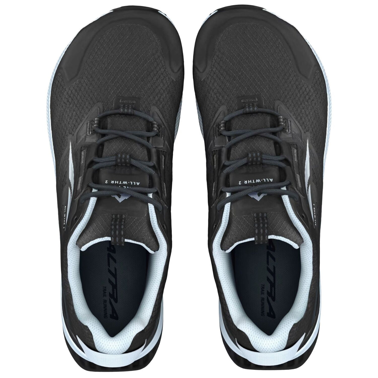 Altra Lone Peak All Weather Low 2 Womens Trail Hiking Shoes Waterproof EGO MaxTrac in Black