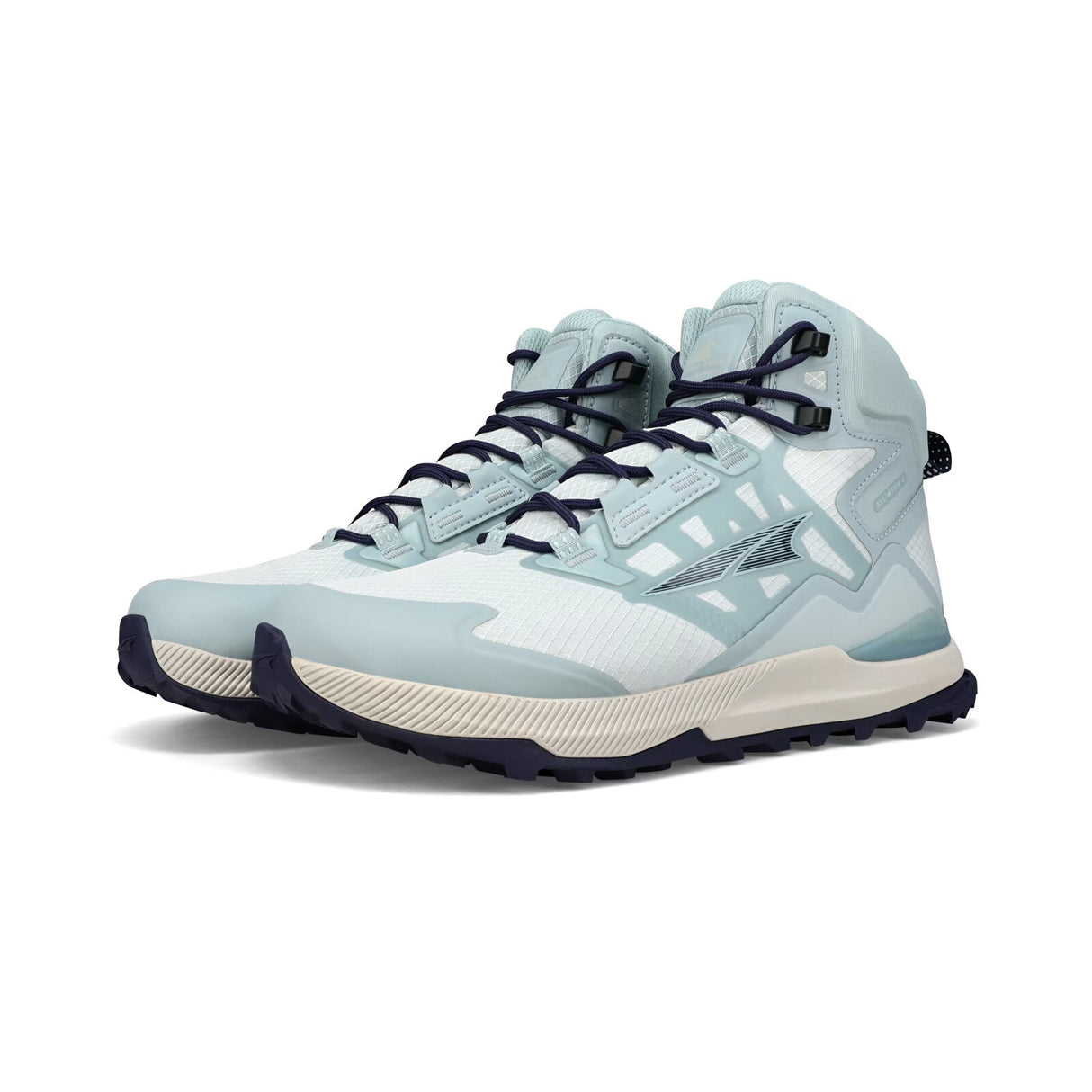 Altra Lone Peak All-WTHR Mid 2 Women’s Waterproof Trail Running Hiking Shoes in Light Blue