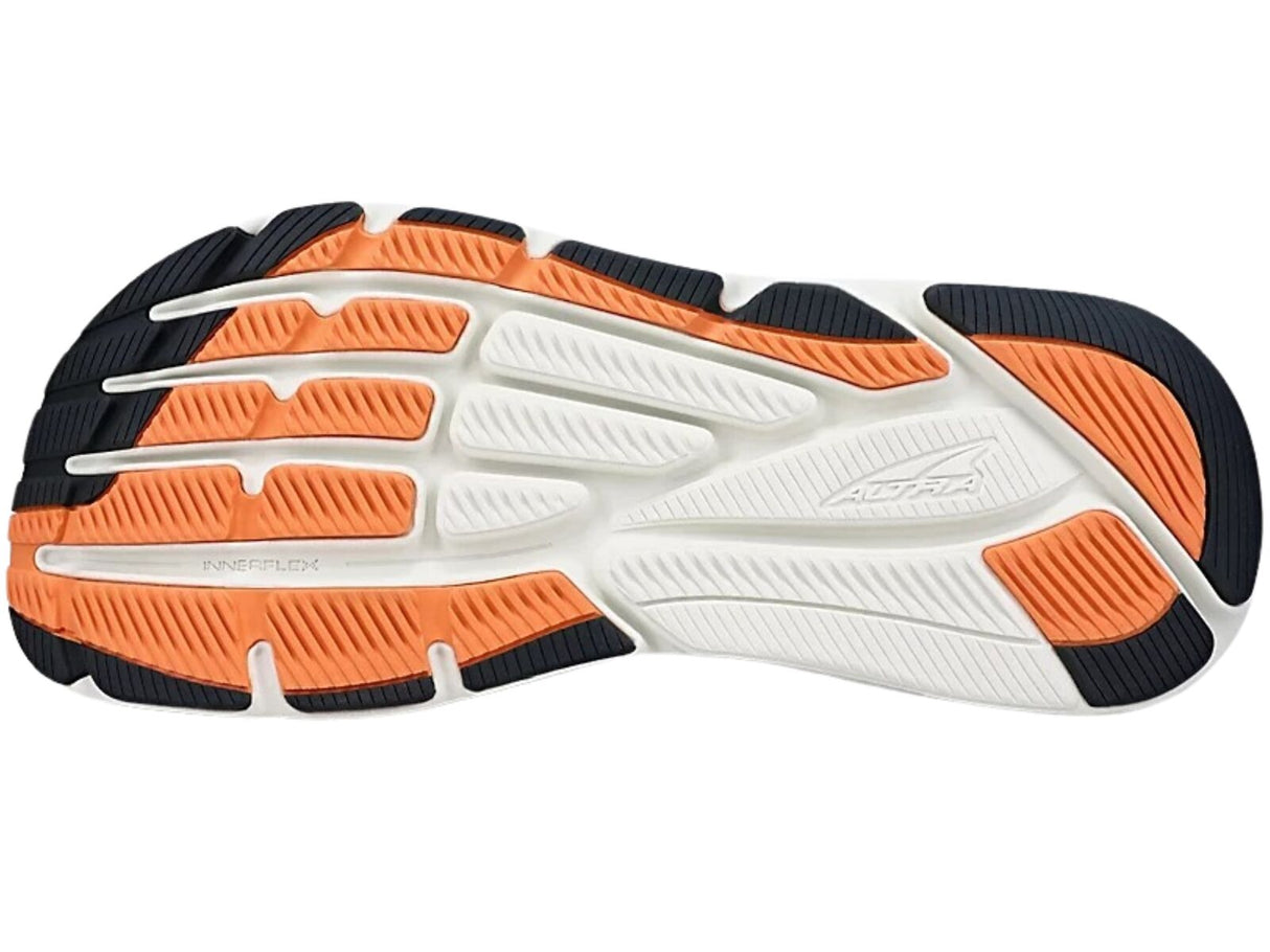 Altra VIA Olympus Mens Road Running Shoes Max Cushion in Black/Orange – US 11