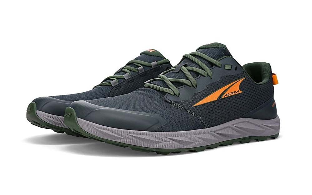 Altra Mens Superior 6 Trail Running Shoes Sneakers Runners in Black