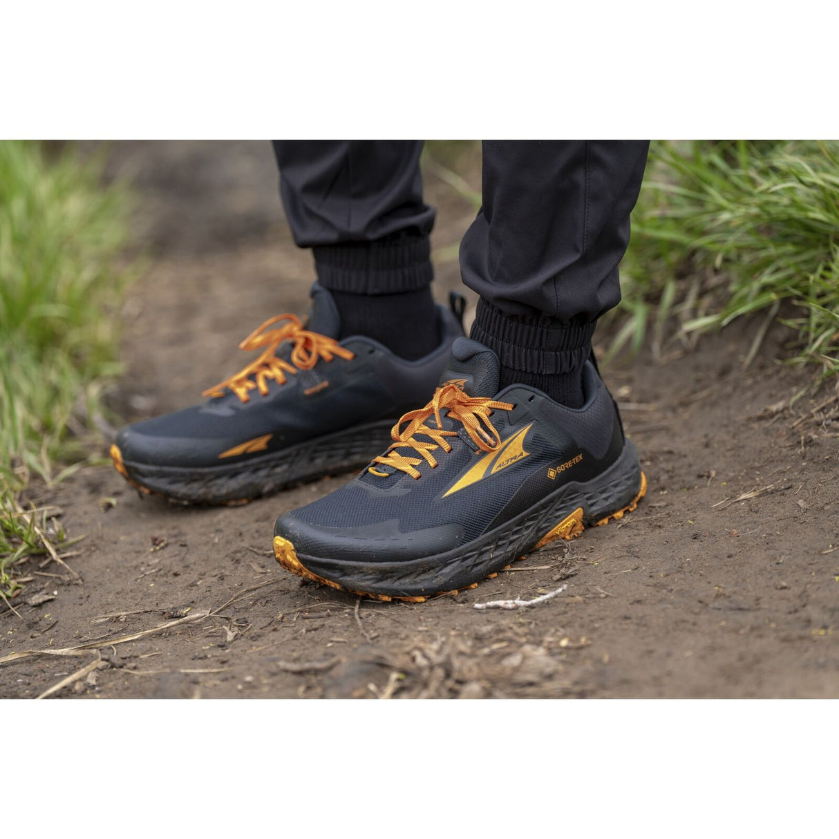 Altra Timp 5 GTX Men’s Waterproof Trail Running Shoes GORE-TEX Vibram in Black