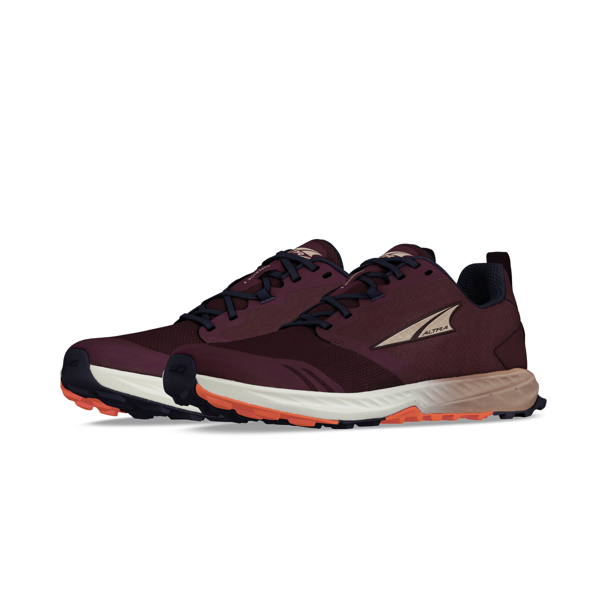 Altra Womens Superior 7 Trail Running/Hiking Shoes Sneakers in Dark Purple