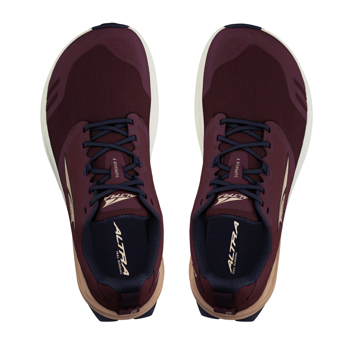 Altra Womens Superior 7 Trail Running/Hiking Shoes Sneakers in Dark Purple