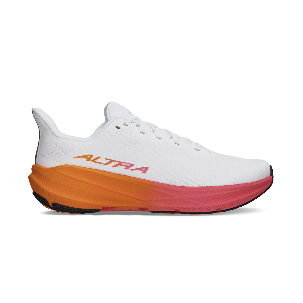 Altra Womens Experience Flow 2 Sneakers Shoes in White/Orange - US 9.5