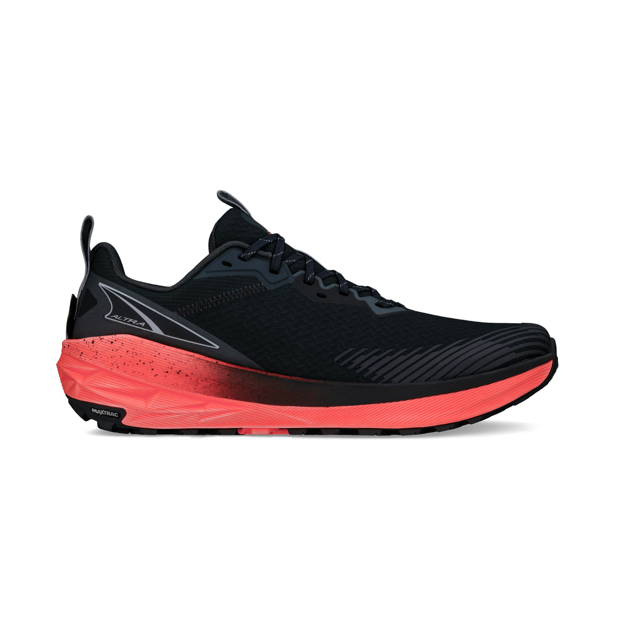 Altra Mens Experience Wild 2 Sneakers Trail Running Shoes in Coral/Black - US 10