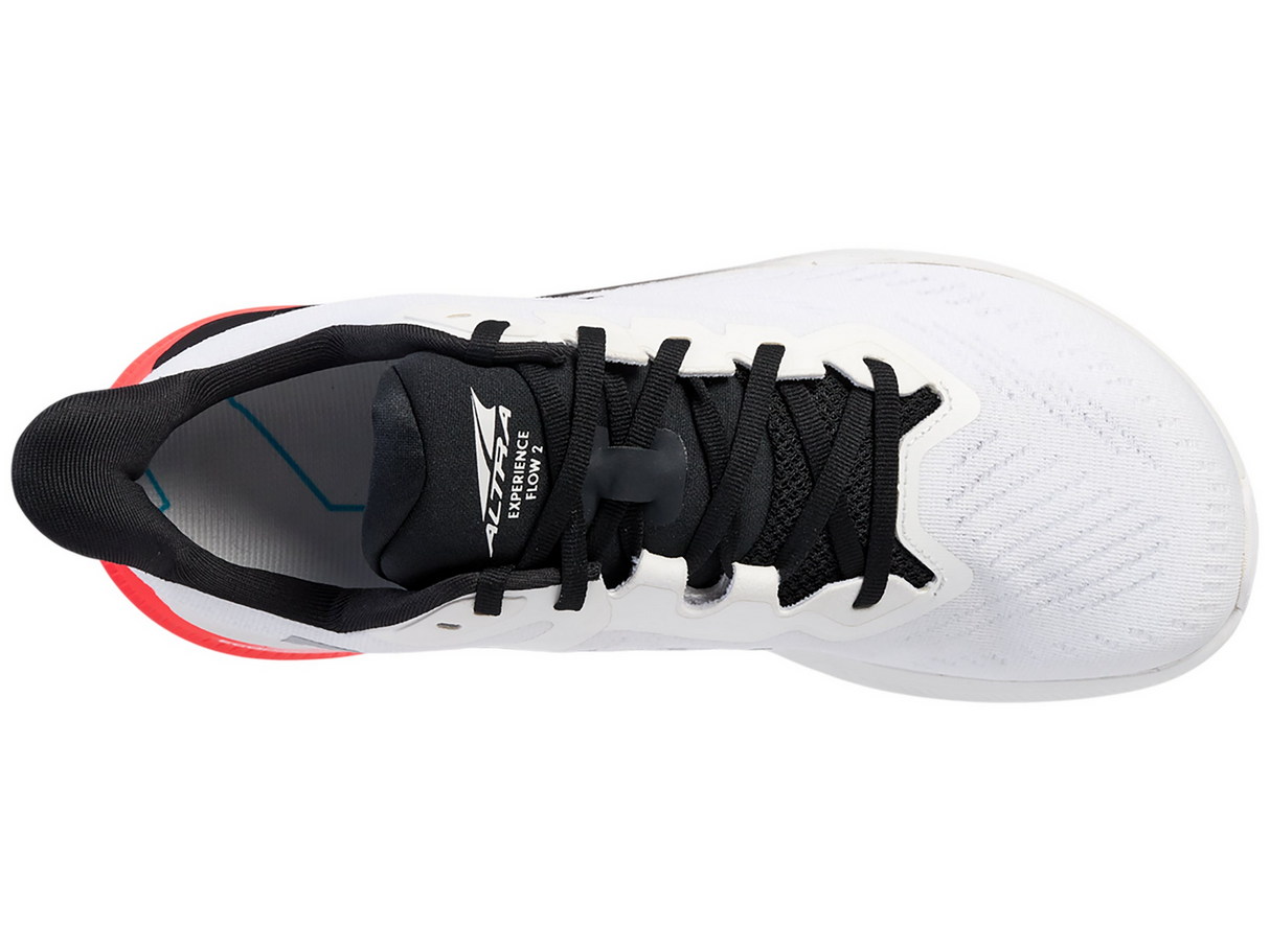 Altra Mens Experience Flow 2 Berlin Running Shoes - White/Red/Black (Sneakers/Runners)