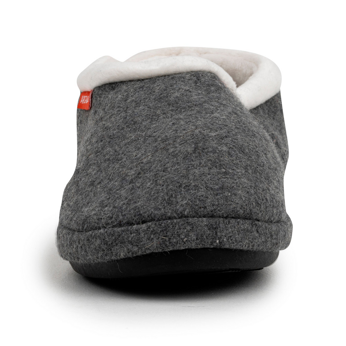 ARCHLINE Orthotic Slippers CLOSED Arch Scuffs Orthopedic Moccasins Shoes in Grey Marle