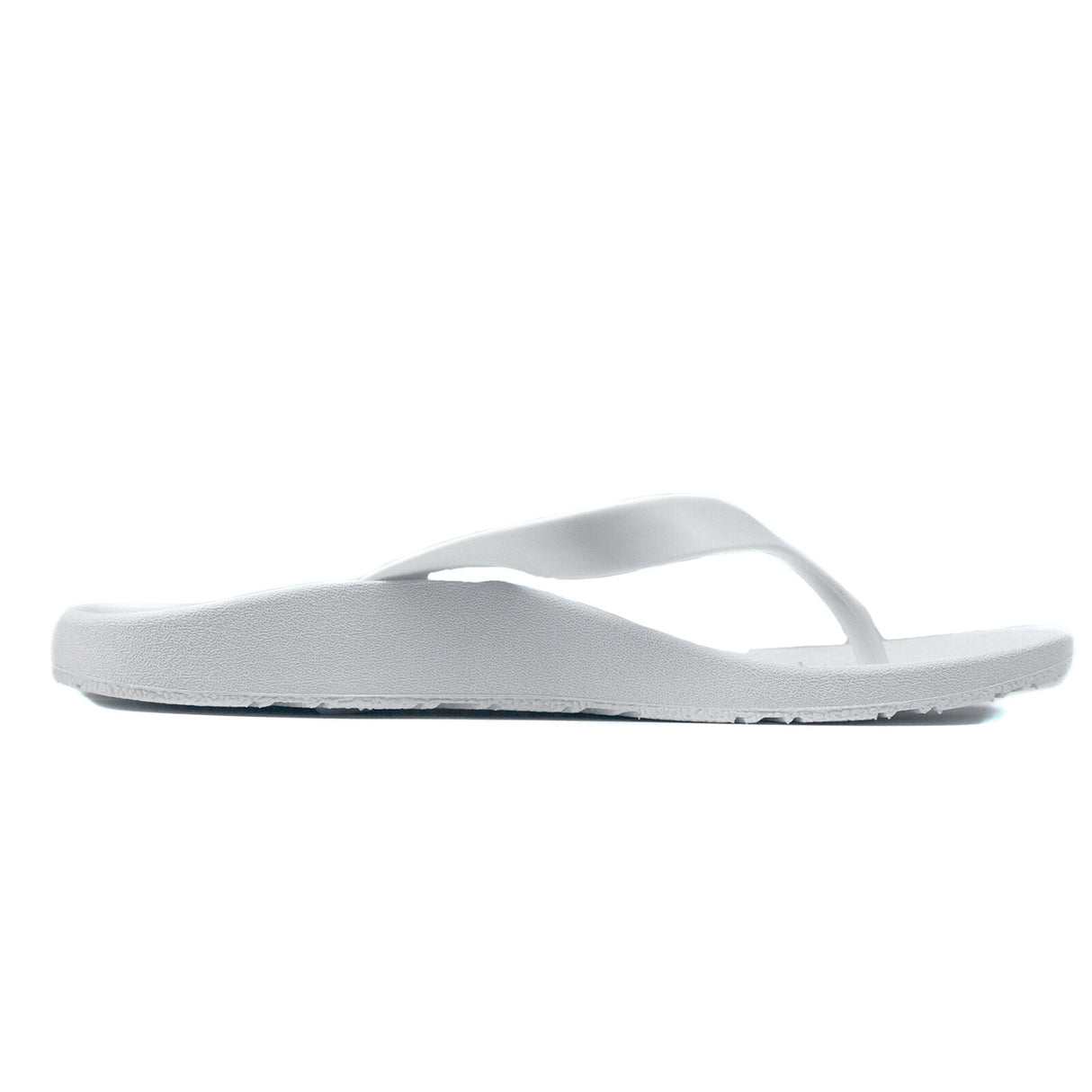 ARCHLINE Orthotic Thongs Arch Support Shoes Footwear Flip Flops Orthopedic - White/White