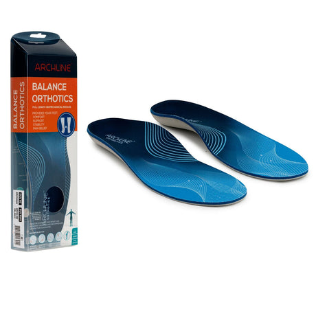 Archline Orthotic Met Dome Insoles Full Length Arch Support Metatarsal Pain Relief (Unisex)