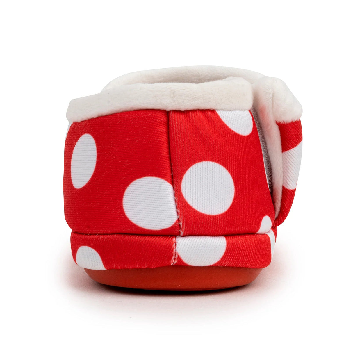 ARCHLINE Orthotic Slippers CLOSED Back Scuffs Moccasins Pain Relief - Red Polka Dots