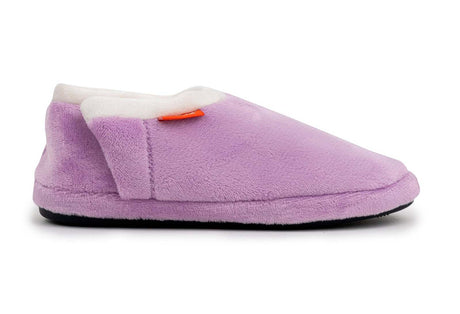 ARCHLINE Orthotic Slippers CLOSED Arch Scuffs Pain Relief Moccasins - Lilac