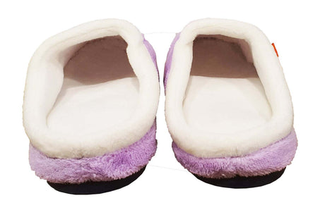 ARCHLINE Orthotic Slippers Slip On Arch Scuffs Pain Relief Moccasins - Lilac