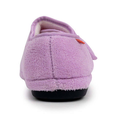 ARCHLINE Orthotic Plus Slippers Closed Scuffs Pain Relief Moccasins - Lilac