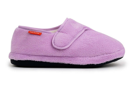ARCHLINE Orthotic Plus Slippers Closed Scuffs Pain Relief Moccasins - Lilac